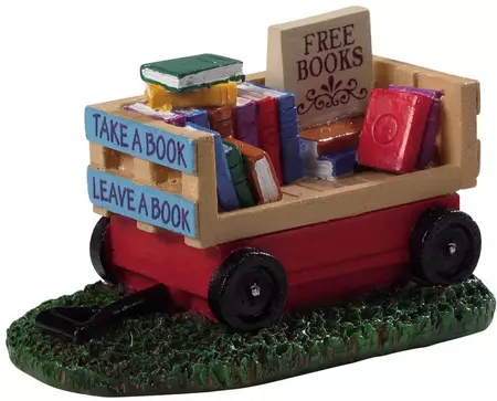 Lemax book wagon kerstdorp accessoire 2019