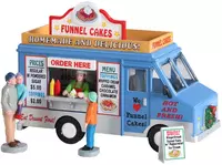 Lemax funnel cakes food truck s/4 kerstdorp tafereel 2019 - afbeelding 1