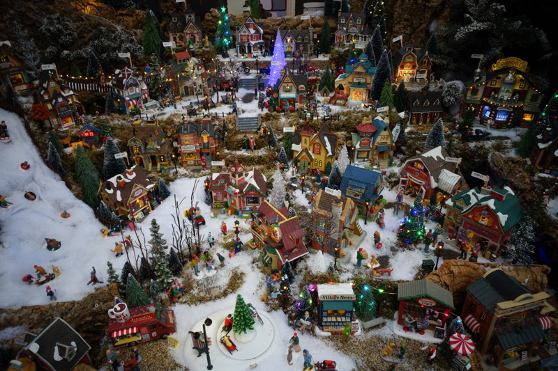 Kerstdorp Kersthuisje tuincentrum Osdorp 2023