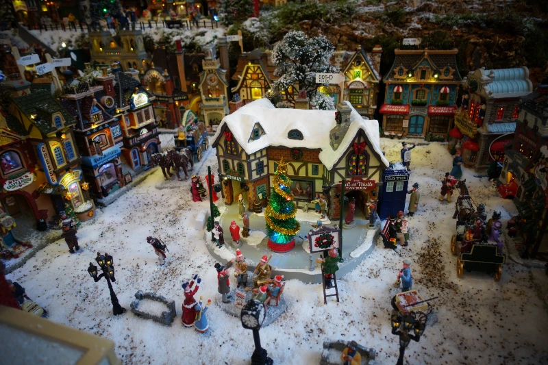 Kerstdorp met stadsplein of kerstmarkt bouwen tips en inspiratie