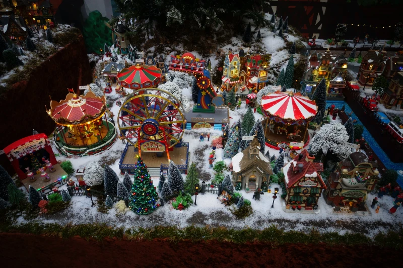 Kerstdorp winterkermis bouwen tips en inspiratie