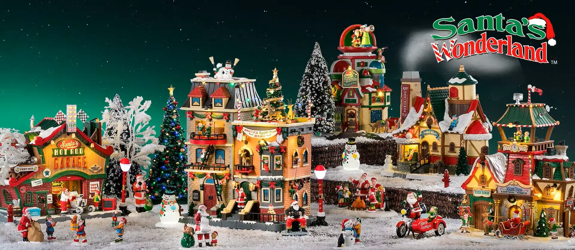 Lemax Santa's Wonderland kerstdorp