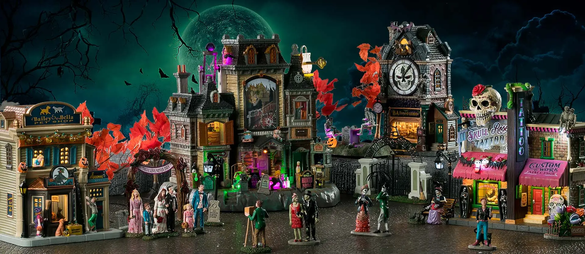 Lemax Spooky Town Halloween dorp