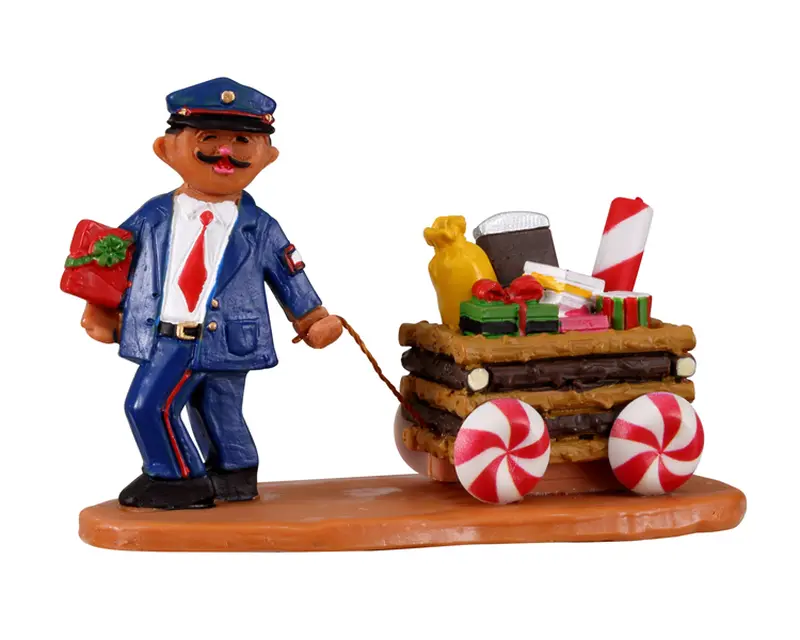 Lemax Sugar 'n Spice Gingerman Post kerstfiguur