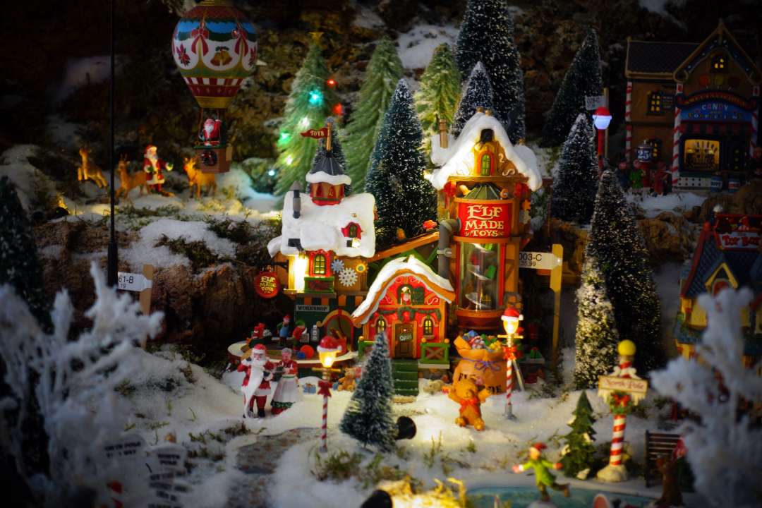 Santa's Wonderland Lemax kerstdorp Tuincentrum Osdorp Amsterdam