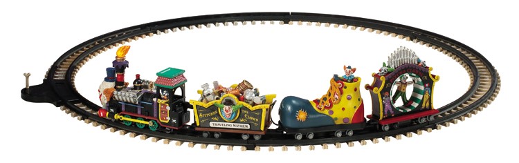 Lemax Crazy Clown Express trein voor uw kerstdorp