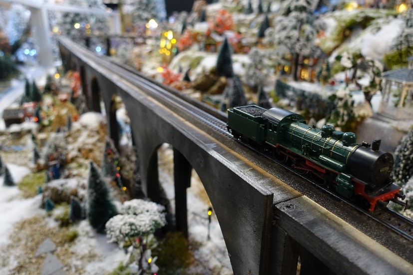 Märklin modeltrein in uw Lemax kerstdorp? 