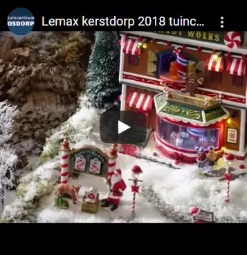 Lemax kerstdorp tuincentrum Osdorp