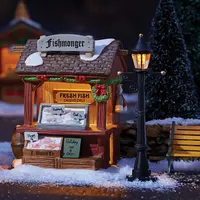 Fishmonger Stall - Dickens Village - afbeelding 3