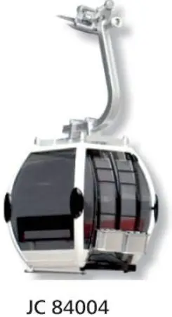 Jägerndorfer gondel Omega IV voor 8 pers. wit 1:32 - afbeelding 2