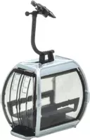 Jägerndorfer gondel Omega V voor 10 pers. zilver 1:87 - afbeelding 2