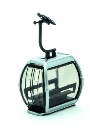 Jägerndorfer gondel Omega V voor 10 pers. zilver 1:87 - afbeelding 2