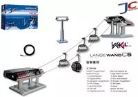 Jägerndorfer kabelbaan prof. Langewand Ischgl zwart/rood/grijs 1:32 - afbeelding 2