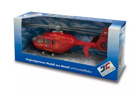 Jägerndorfer noodarts helikopter rood 1:50 - afbeelding 2