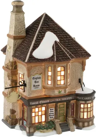 Joseph Edward Tea Shoppe- Dickens Village Illuminated Building