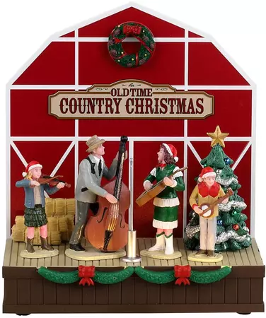 Lemax a country christmas verlicht kerstdorp tafereel Harvest Crossing 2023 - afbeelding 5