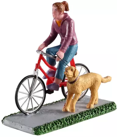 Lemax a ride and a walk kerstdorp figuur type 3 2020