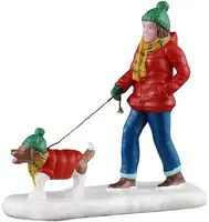Lemax a snowy walk kerstdorp figuur type 2 2025 - afbeelding 2