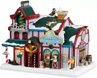 Lemax arctic animal sanctuary verlicht kersthuisje Santa's Wonderland 2023 - afbeelding 1