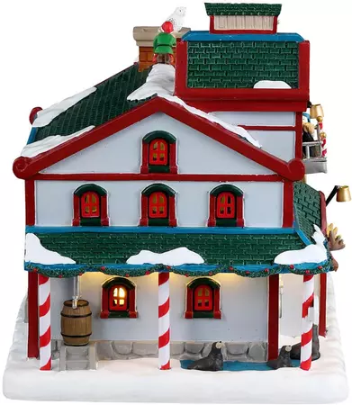 Lemax arctic animal sanctuary verlicht kersthuisje Santa's Wonderland 2023 - afbeelding 2