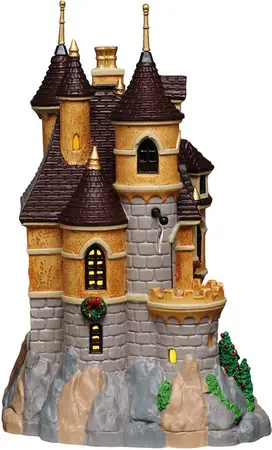 Lemax arie's castle verlicht kersthuisje Caddington Village 2026 - afbeelding 2