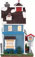 Lemax aunt may's pancake house verlicht kersthuisje Harvest Crossing 2023 - afbeelding 2