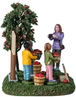 Lemax autumn field trip kerstdorp tafereel Harvest Crossing 2024 - afbeelding 2