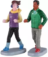Lemax autumn jog s/2 kerstdorp figuur type 2 2020