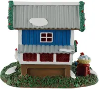 Lemax backyard chicken coop kerstdorp tafereel Caddington Village 2025 - afbeelding 5
