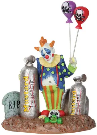 Lemax balloon clown halloween figuur Spooky Town 2013