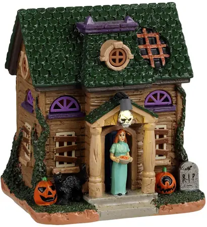 Lemax banshee's treats, ac adaptable verlicht tafereel Spooky Town 2024 - afbeelding 1