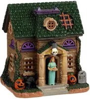 Lemax banshee's treats, ac adaptable verlicht tafereel Spooky Town 2024 - afbeelding 1