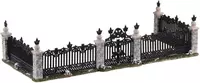 Lemax bat fence gate, set of 5 accessoire Spooky Town 2020