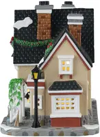 Lemax beatrice's garden supply boutique verlicht kersthuisje Caddington Village 2025 - afbeelding 4