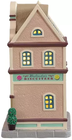 Lemax belinda's biscuiteer verlicht kersthuisje Caddington Village 2021 - afbeelding 3