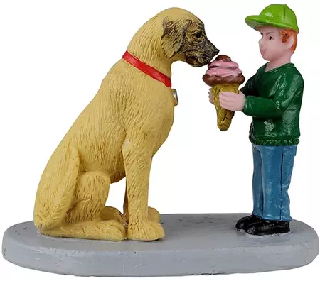 Lemax best friends share kerstdorp figuur type 2 Caddington Village  2022