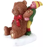 Lemax big bear kerstdorp figuur type 2 Santa's Wonderland 2018