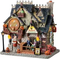 Lemax bigfoot brewhaus verlicht huisje Spooky Town 2024 - afbeelding 1