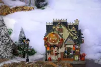 Lemax bigfoot brewhaus verlicht huisje Spooky Town 2024 - afbeelding 2