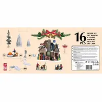Lemax bighorn peak mountain sports snow gear set Vail Village 2026 - afbeelding 3