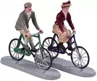 Lemax bike ride date s/2 kerstdorp figuur type 4 2019