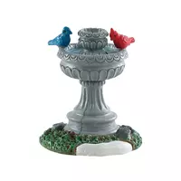 Lemax bird fountain kerstdorp accessoire Caddington Village 2018