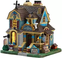 Lemax bluebird inn verlicht kersthuisje Caddington Village 2017 - afbeelding 3