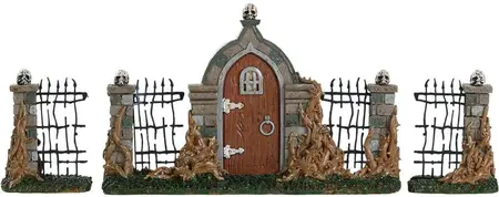 Lemax bramble gate accessoire Spooky Town 