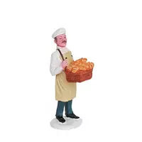 Lemax bread delivery kerstdorp figuur type 1 2006