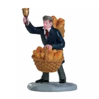 Lemax bread peddler kerstdorp figuur type 2 Caddington Village 2018