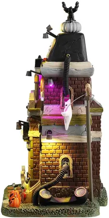Lemax broken bell telephone co. verlicht huisje Spooky Town 2024 - afbeelding 3