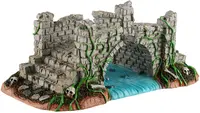 Lemax broken bridge tafereel Spooky Town 2026 - afbeelding 1