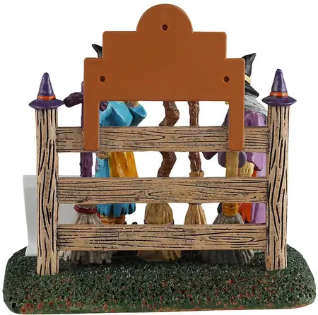 Lemax brooms to go tafereel Spooky Town 2024 - afbeelding 2
