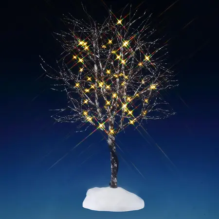 Lemax butternut tree, clear light verlichte boom 2025